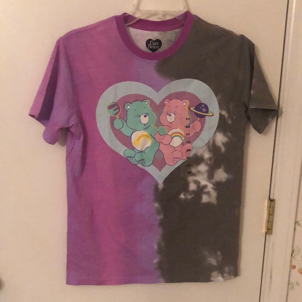 Care Bears tie dye t shirt size XS